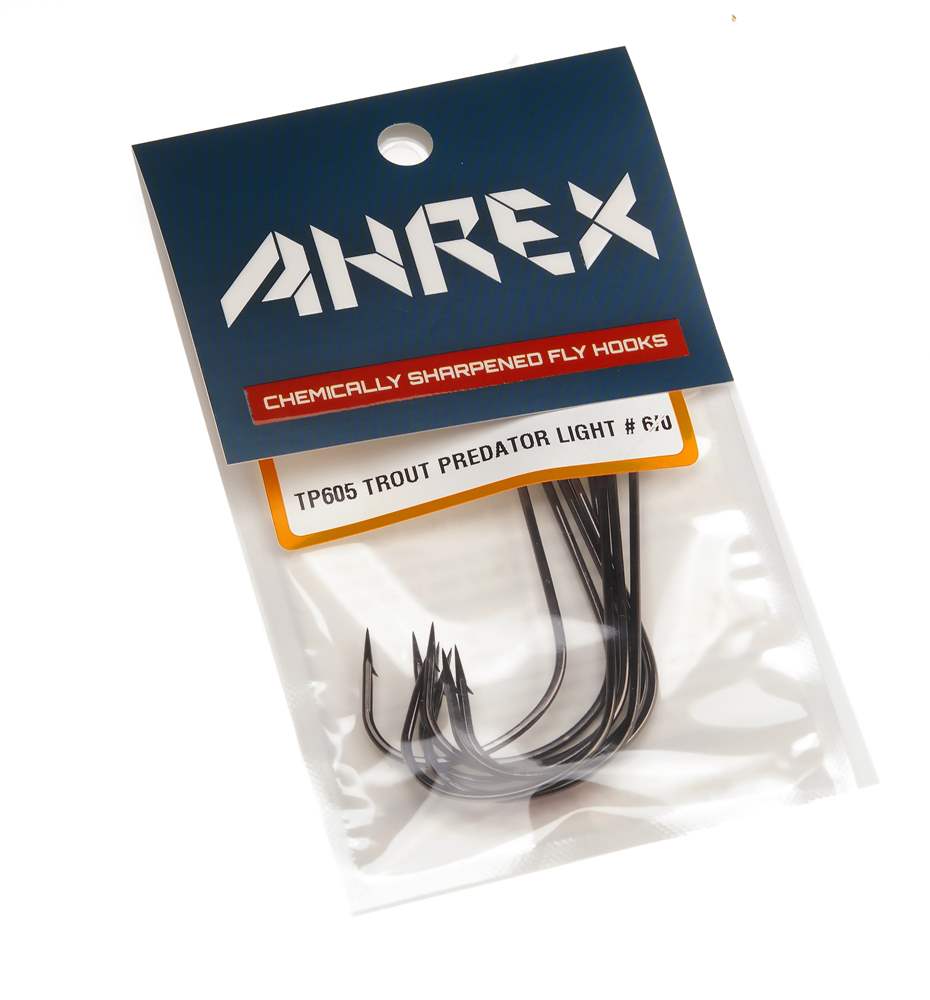 Ahrex Tp605 Trout Predator Light #1 Fly Tying Hooks
